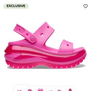 Pink mega crush sandal